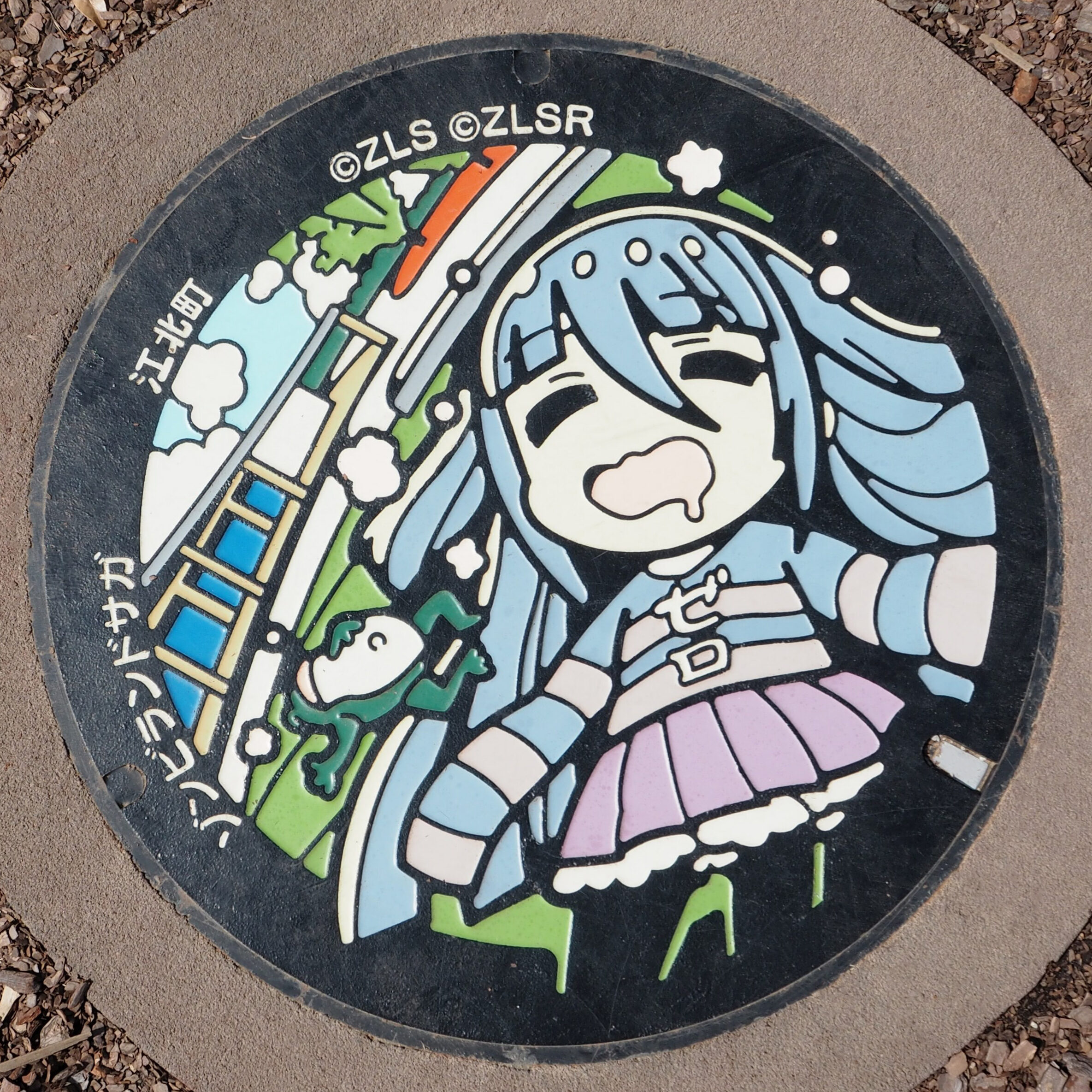 ゾンビランドサガ マンホール」コンプリート！ | 今日もいい日。なブログ